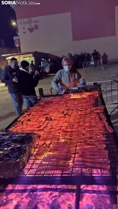 Una imagen de esta noche en Golmayo. /SN