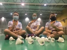 Foto 3 - Medallas para el B&aacute;dminton Soria en citas nacionales 