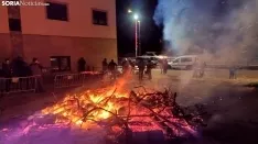 Una imagen de esta noche en Golmayo. /SN