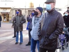 Una imagen de la conmemoración hoy en Granados. /SN