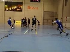 Una de las imágenes del partido. /SN