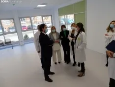 Una imagen de la visita a las nuevas las dependencias. /SN 