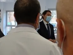 Una imagen de la visita a las nuevas las dependencias. /SN 