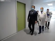 Una imagen de la visita a las nuevas las dependencias. /SN 