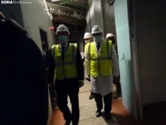 Una imagen de la visita a las nuevas las dependencias. /SN 