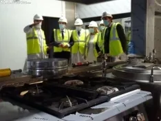Una imagen de la visita a las nuevas las dependencias. /SN 