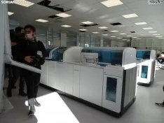 Una imagen de la visita a las nuevas las dependencias. /SN 