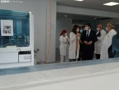 Una imagen de la visita a las nuevas las dependencias. /SN 