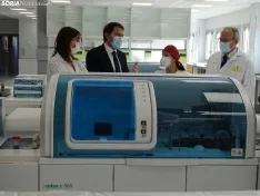 Una imagen de la visita a las nuevas las dependencias. /SN 