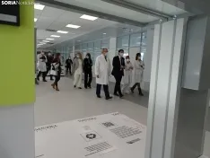 Una imagen de la visita a las nuevas las dependencias. /SN 