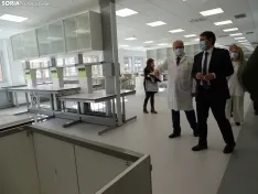 Una imagen de la visita a las nuevas las dependencias. /SN 