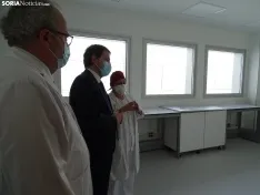 Una imagen de la visita a las nuevas las dependencias. /SN 
