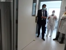 Una imagen de la visita a las nuevas las dependencias. /SN 