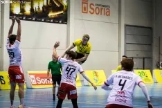 Las mejores imágenes del BM Soria vs BM Nava./ Foto: Viksarfotografia.
