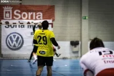 Las mejores imágenes del BM Soria vs BM Nava./ Foto: Viksarfotografia.