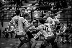 Las mejores imágenes del BM Soria vs BM Nava./ Foto: Viksarfotografia.