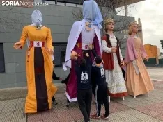 Foto 18 - Golmayo presenta a sus nuevos cuatro gigantes &ldquo;hist&oacute;ricos&rdquo;
