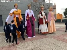 Foto 28 - Golmayo presenta a sus nuevos cuatro gigantes &ldquo;hist&oacute;ricos&rdquo;