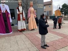 Foto 33 - Golmayo presenta a sus nuevos cuatro gigantes &ldquo;hist&oacute;ricos&rdquo;