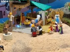 Foto 4 - El bel&eacute;n Playmobil de Soria abre sus puertas con 1.200 figuras