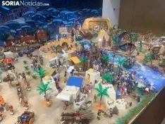 Foto 9 - El bel&eacute;n Playmobil de Soria abre sus puertas con 1.200 figuras