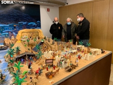 El bel&eacute;n Playmobil de Soria abre sus puertas con 1.200 figuras