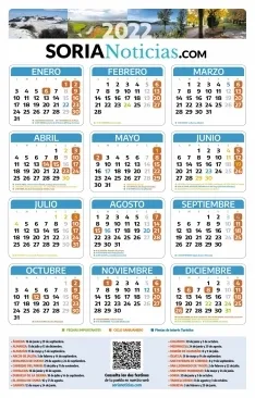 Calendario Soria 2022