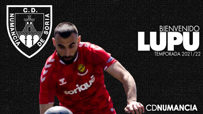 El Numancia anuncia a Lupu como su primer fichaje invernal