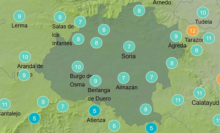 El tiempo en Soria: Mejoran las temperaturas