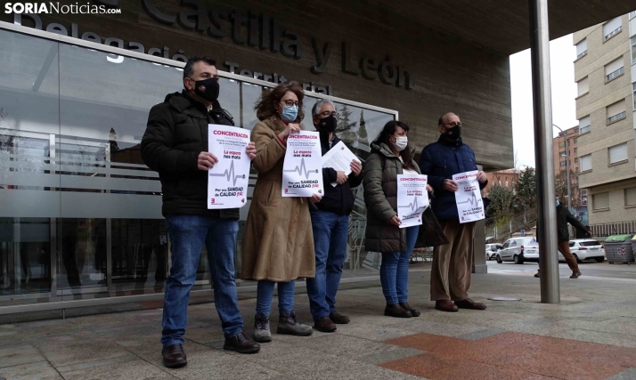 La Soria Ya convoca para el 18 una concentración por la sanidad