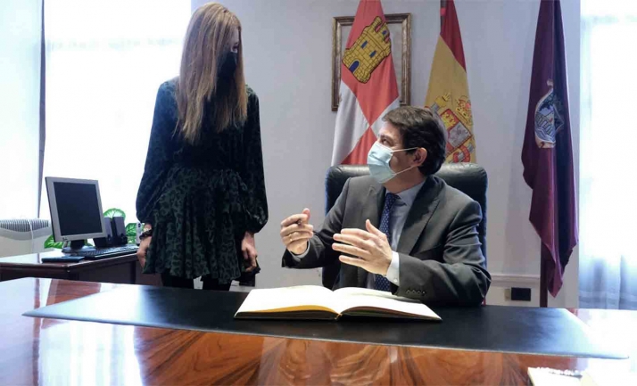 Mañueco asegura que Castilla y León estará a la vanguardia en el nuevo modelo logístico 