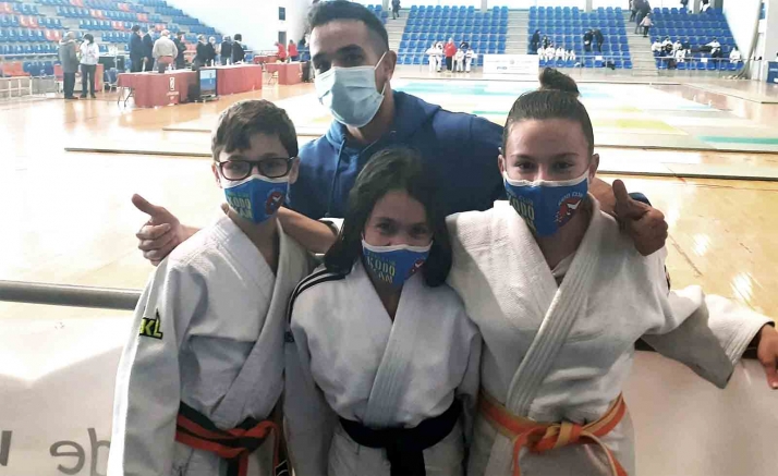 Buena actuación de los alevines del Kodokan en Valladadolid