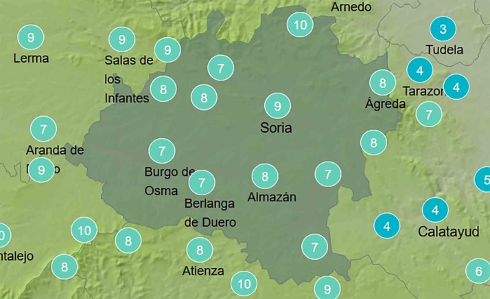 El tiempo en Soria: Se mantiene la estabilidad