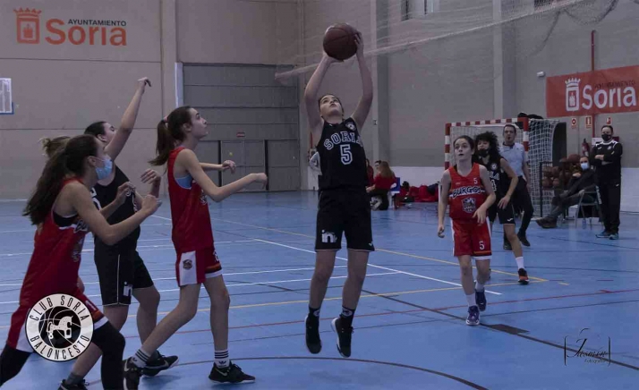 El Soria Baloncesto se despide de 2021 a nivel competitivo con cinco victorias en siete partidos
