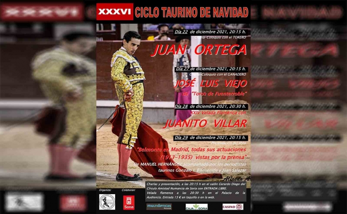 El diestro Juan Ortega abre el ciclo de Celtiberia