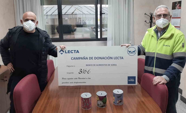 Lecta dona al BALSO la recaudación de una ‘porra’ entre sus empleados adnamantinos