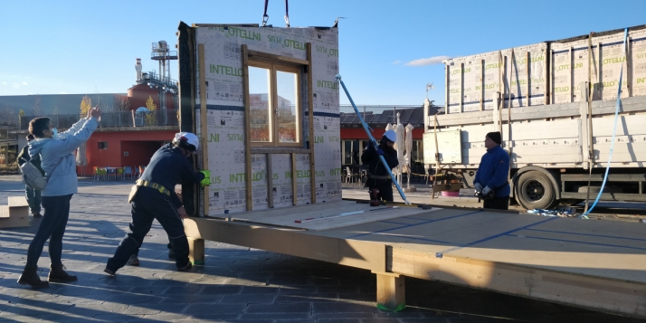 El programa Maderaula de Cesefor alcanza un nuevo hito en la formación de construcción de madera