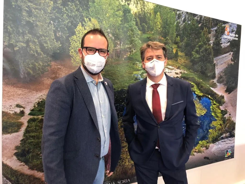 El PSOE Soria en su visita a FITUR