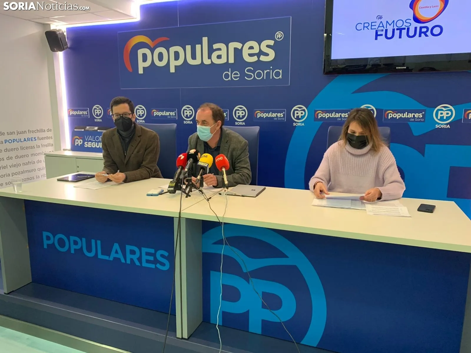Foto 2 - El PP de Soria invita a &Aacute;ngel Hern&aacute;ndez a pedir la dimisi&oacute;n de Garz&oacute;n