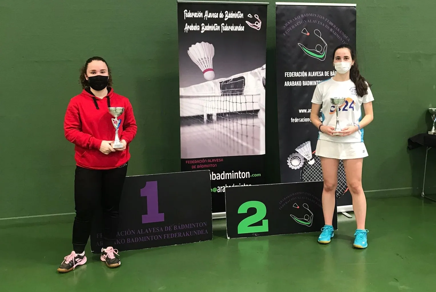 Foto 2 - Ana Pe&ntilde;aranda, subcampeona en el primer torneo de b&aacute;dminton del 2022