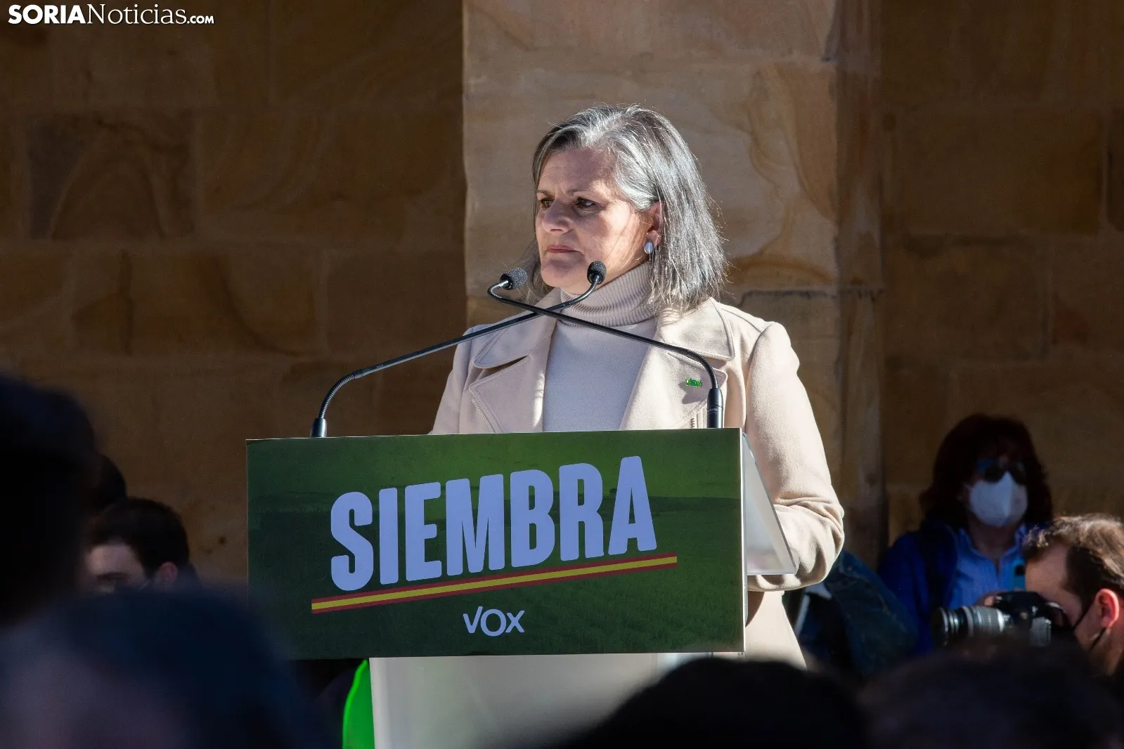 Foto 9 - Santiago Abascal en Soria: &ldquo;Le he dicho a Ma&ntilde;ueco que es un progre&rdquo;