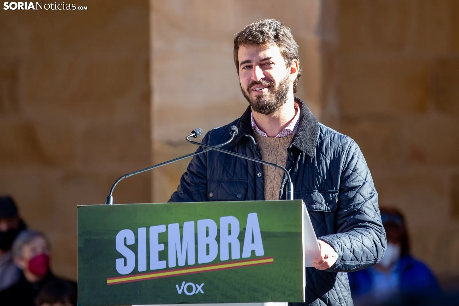 Foto 7 - Santiago Abascal en Soria: &ldquo;Le he dicho a Ma&ntilde;ueco que es un progre&rdquo;