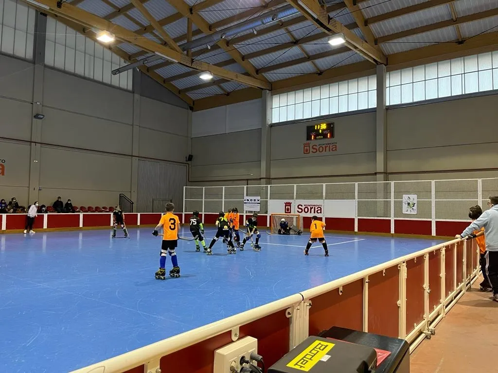 Una imagen de la jornada de hockey este fin de semana. /LNGC