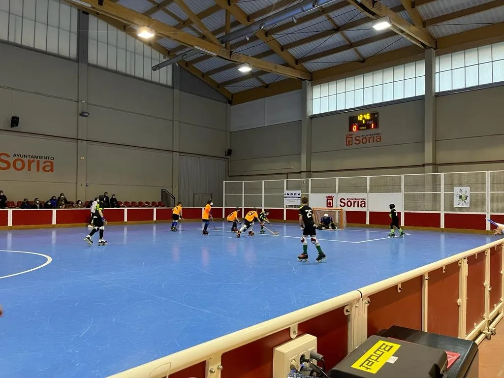 Una imagen de la jornada de hockey este fin de semana. /LNGC