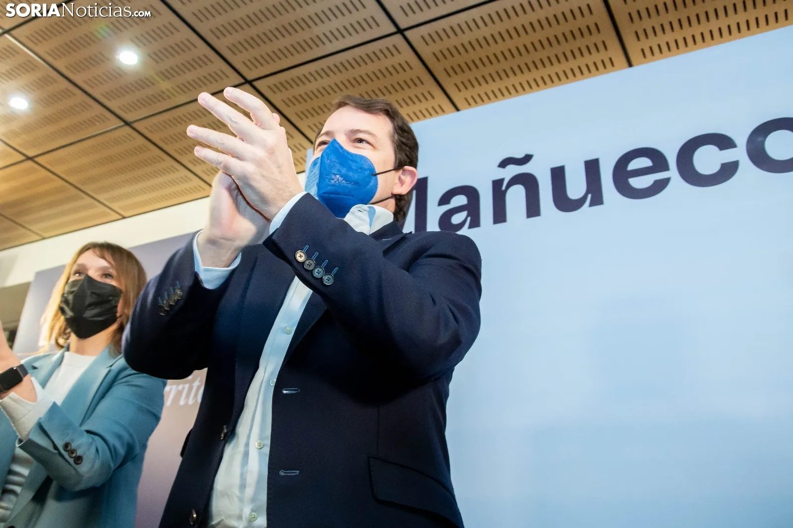 Mañueco lanza su campaña en Soria / María Ferrer
