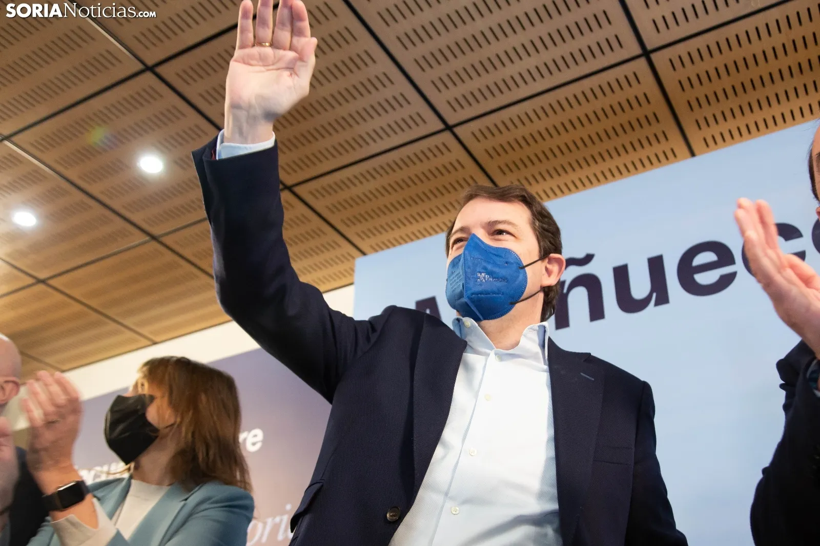 Mañueco lanza su campaña en Soria / María Ferrer