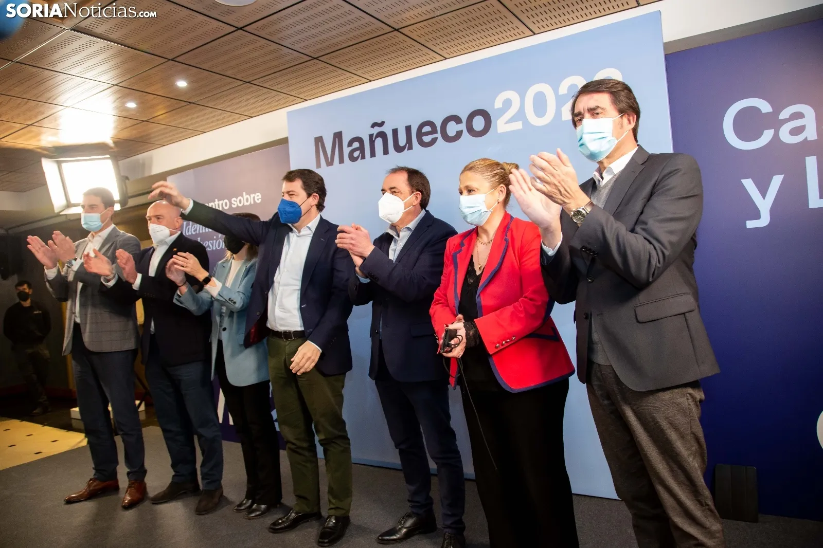 Mañueco lanza su campaña en Soria / María Ferrer