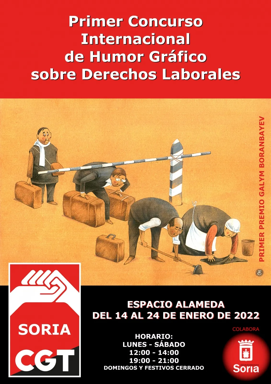 El cartel de la muestra. /CGT