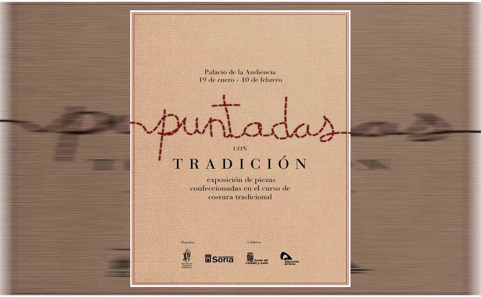 Foto 2 - Abre la muestra 'Puntadas con tradici&oacute;n' en La Audiencia