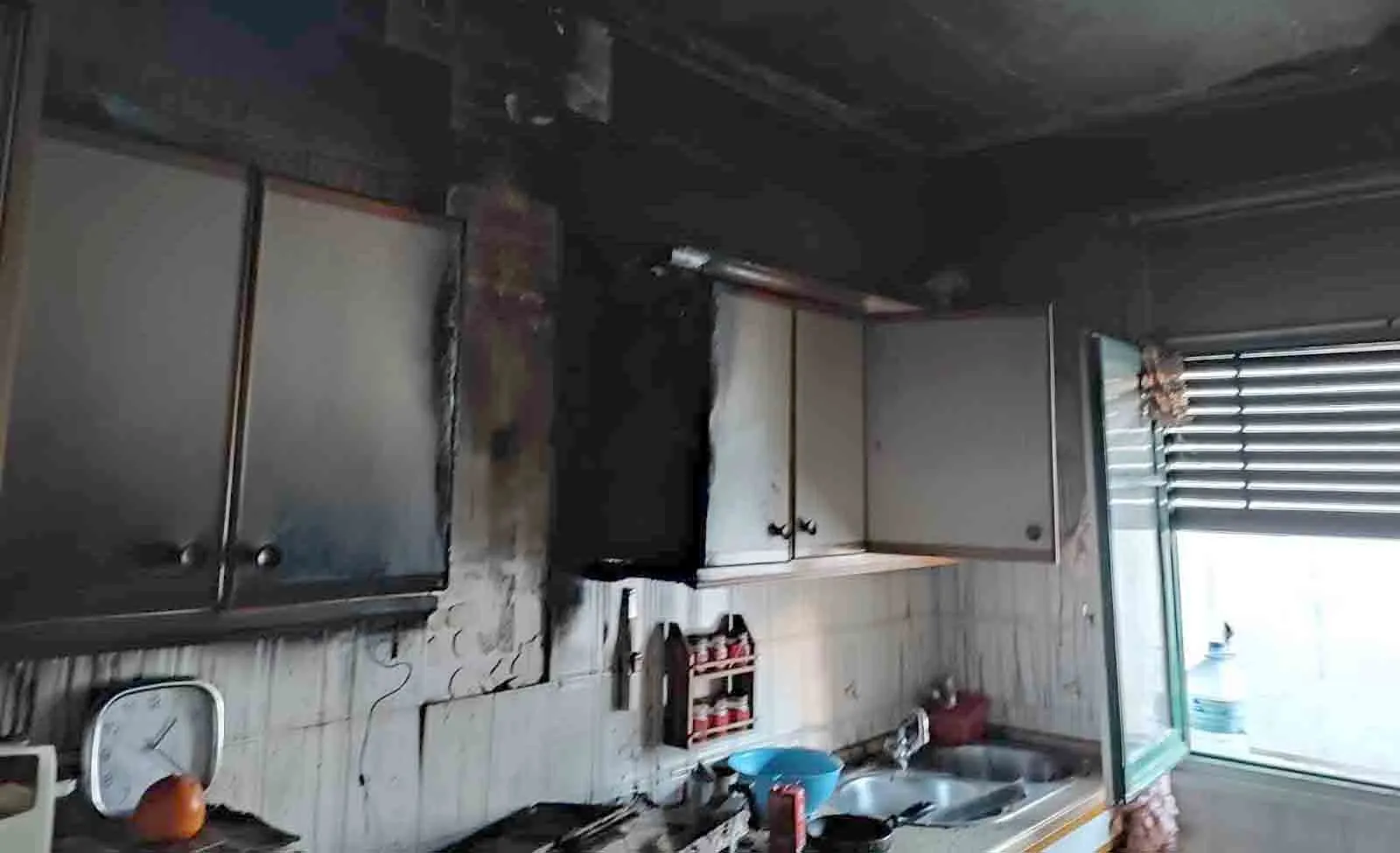 Incendio de una cocina en Ólvega
